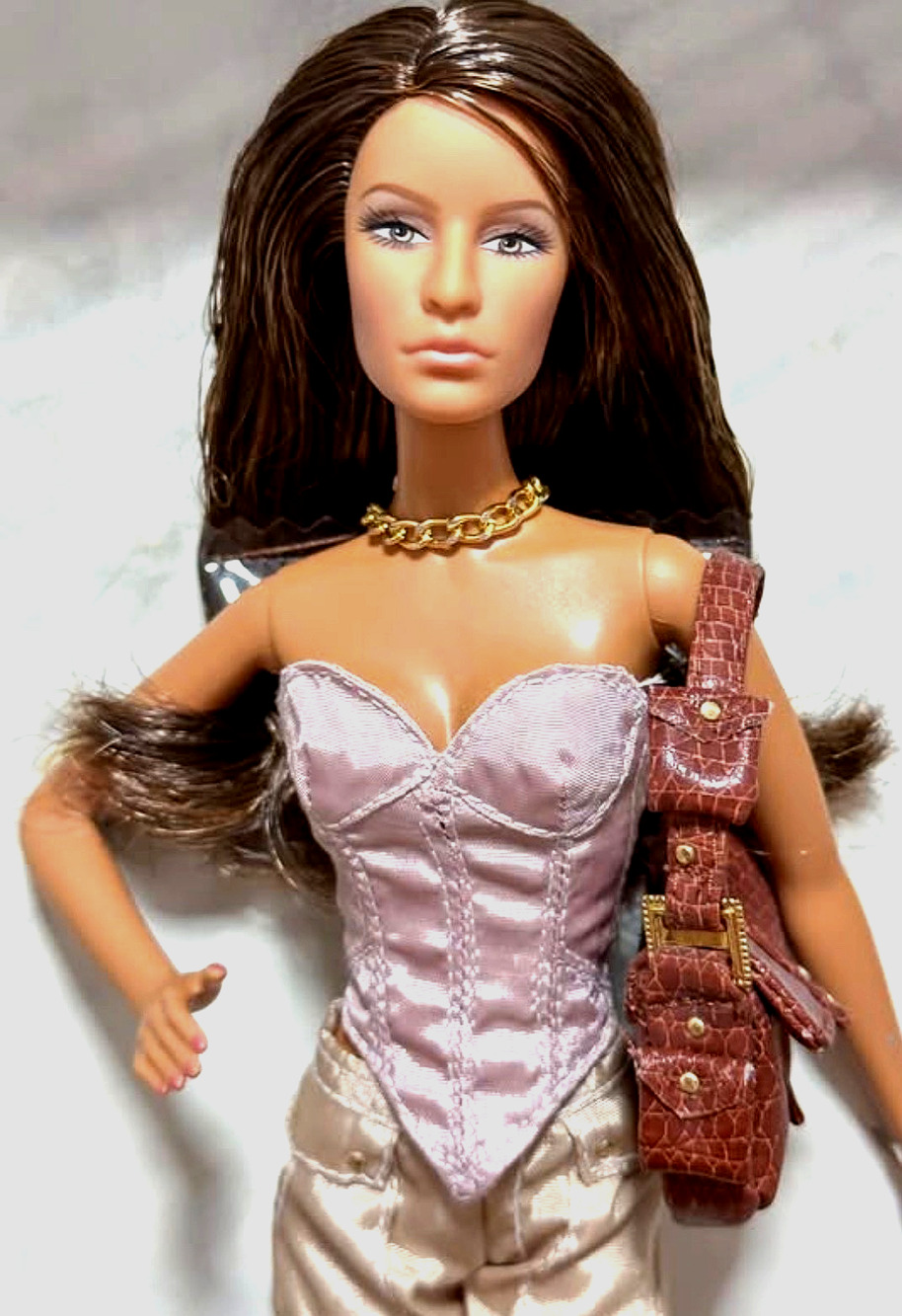 Vintage 2004 Marisa Pretty Young Thing Barbie - Gold Label Model of the Moment